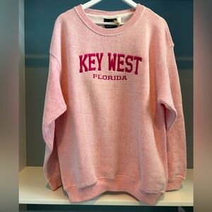 NWT Key West heathered pink sweatshirt. Sz XL. Comfortex. So soft! Brand new